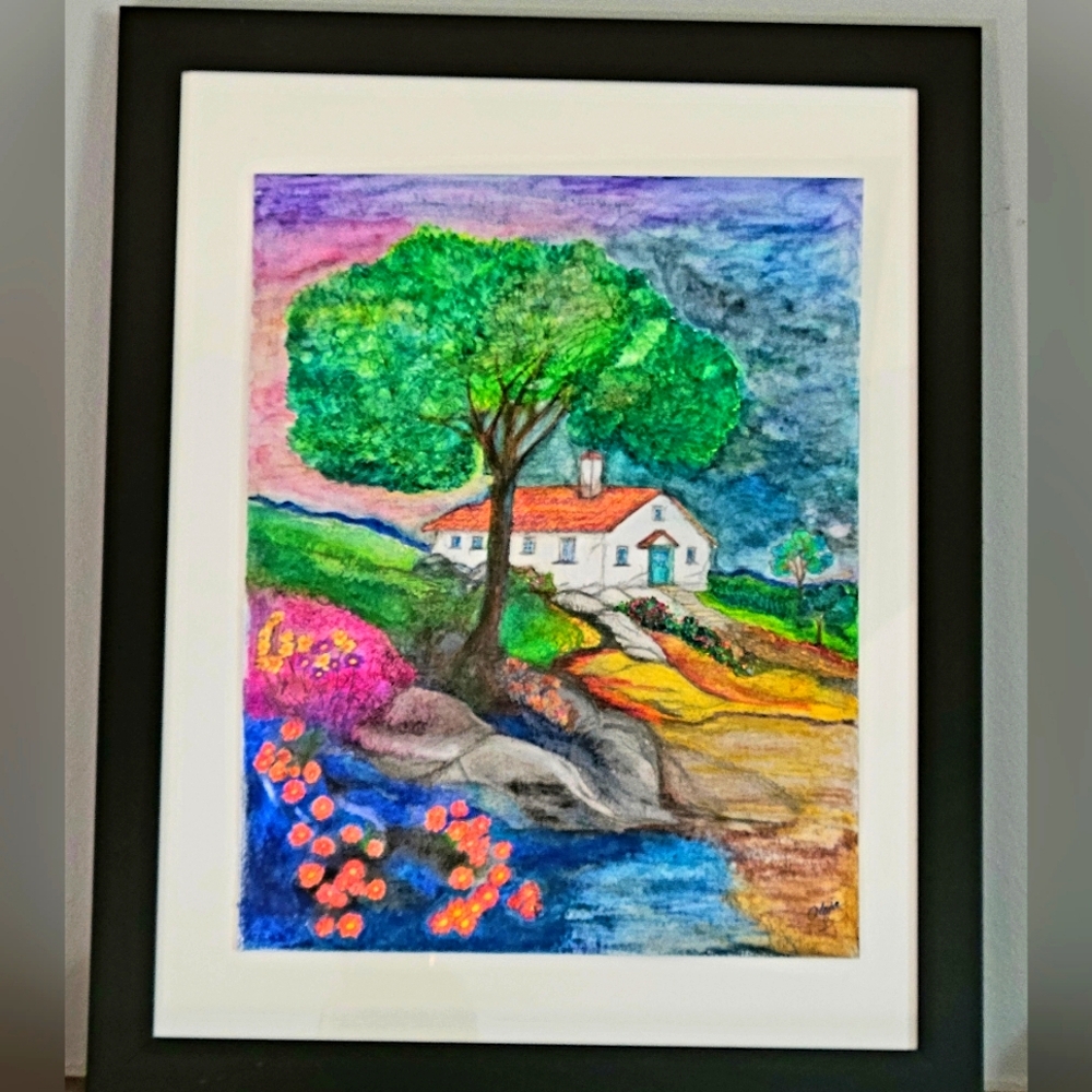 Mis Pinturas, " La tormenta" Original "THE STORM"